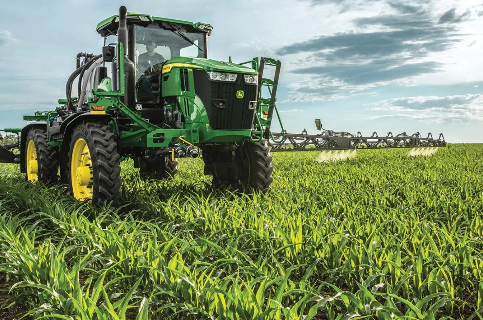 Targeted Spraying With John Deere See Spray Ultimate World Agritech