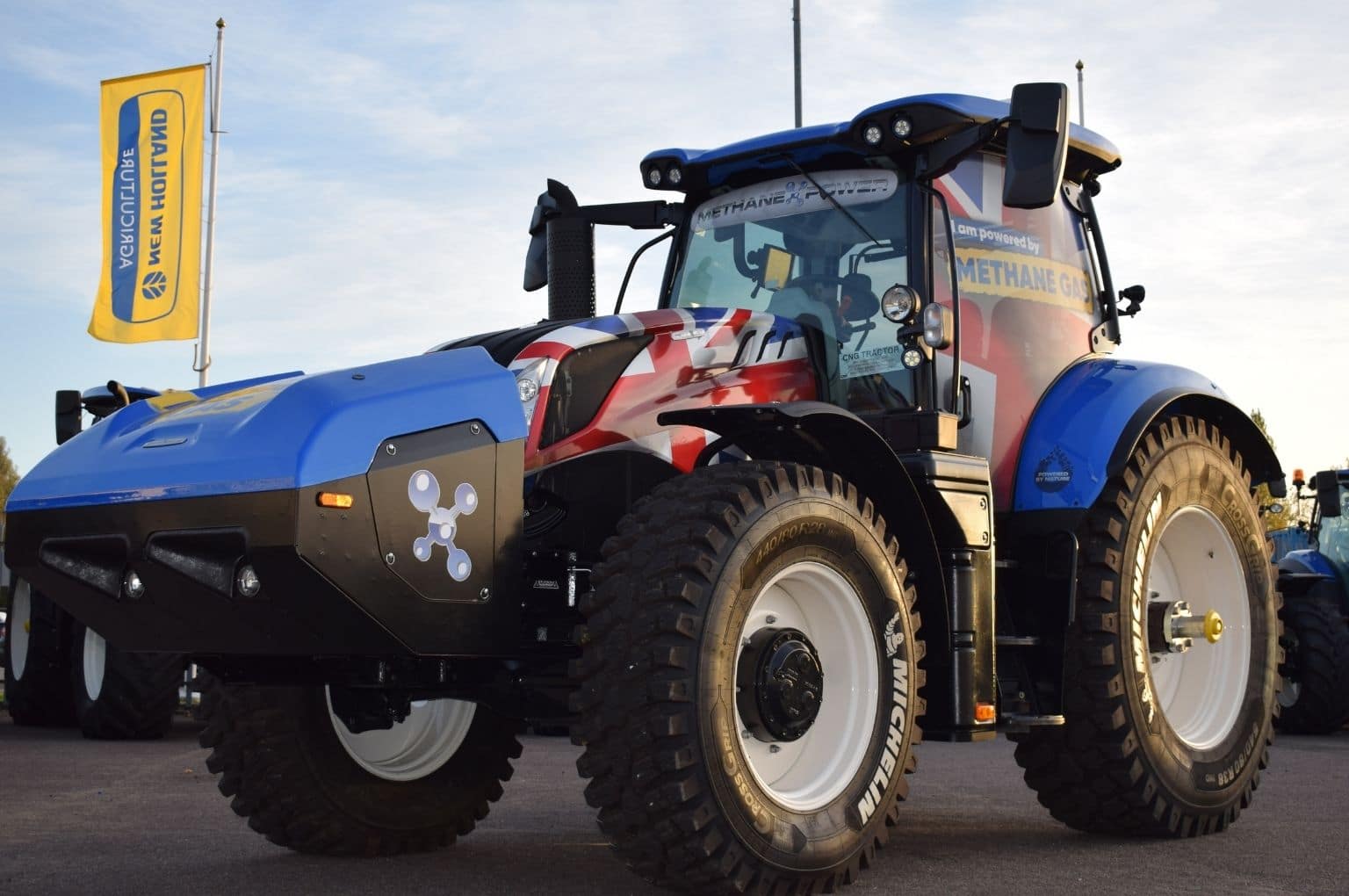 New Holland low carbon tractor