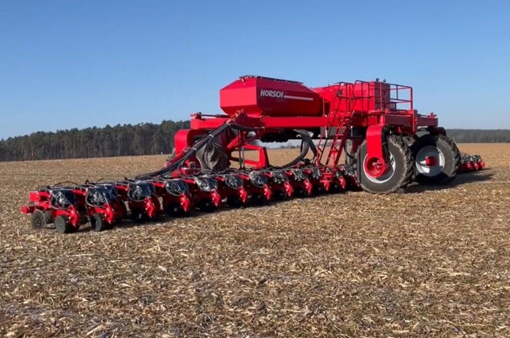 Horsch autonomous robot seeder