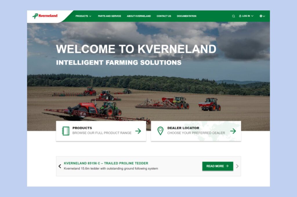 Website Kverneland