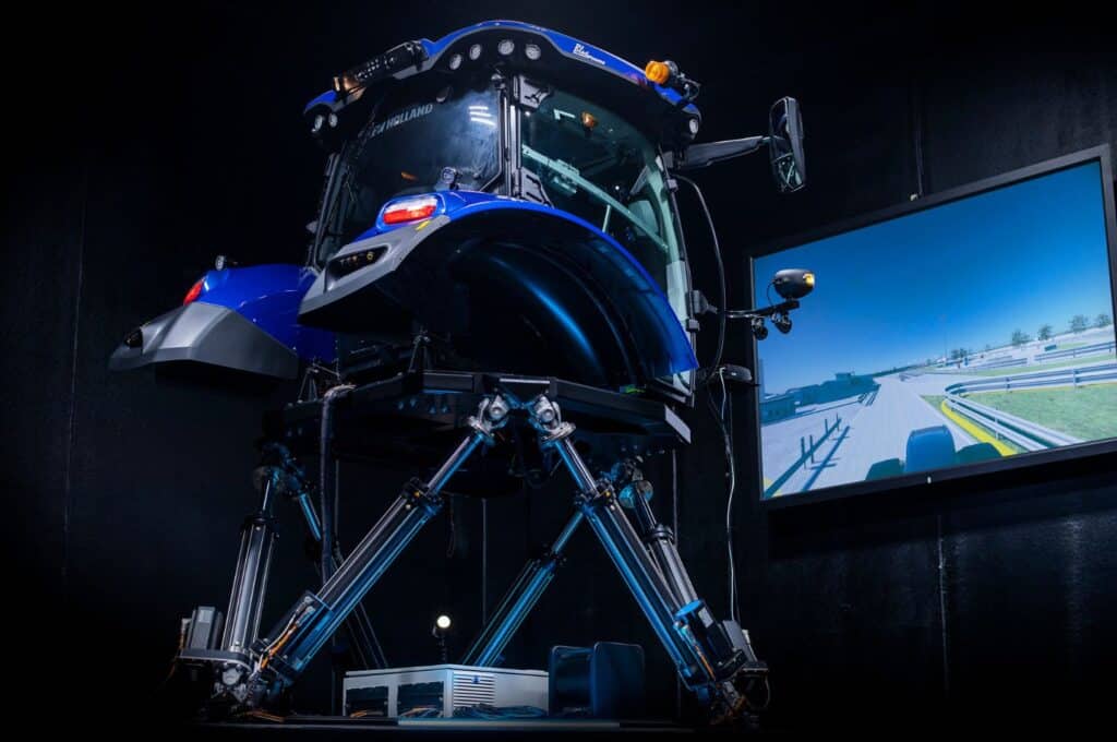 CNH agricultural dynamic simulator