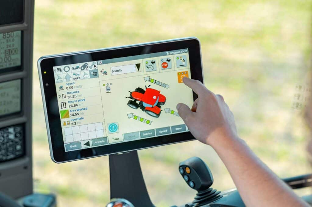 Case IH AFS 700 Plus monitor