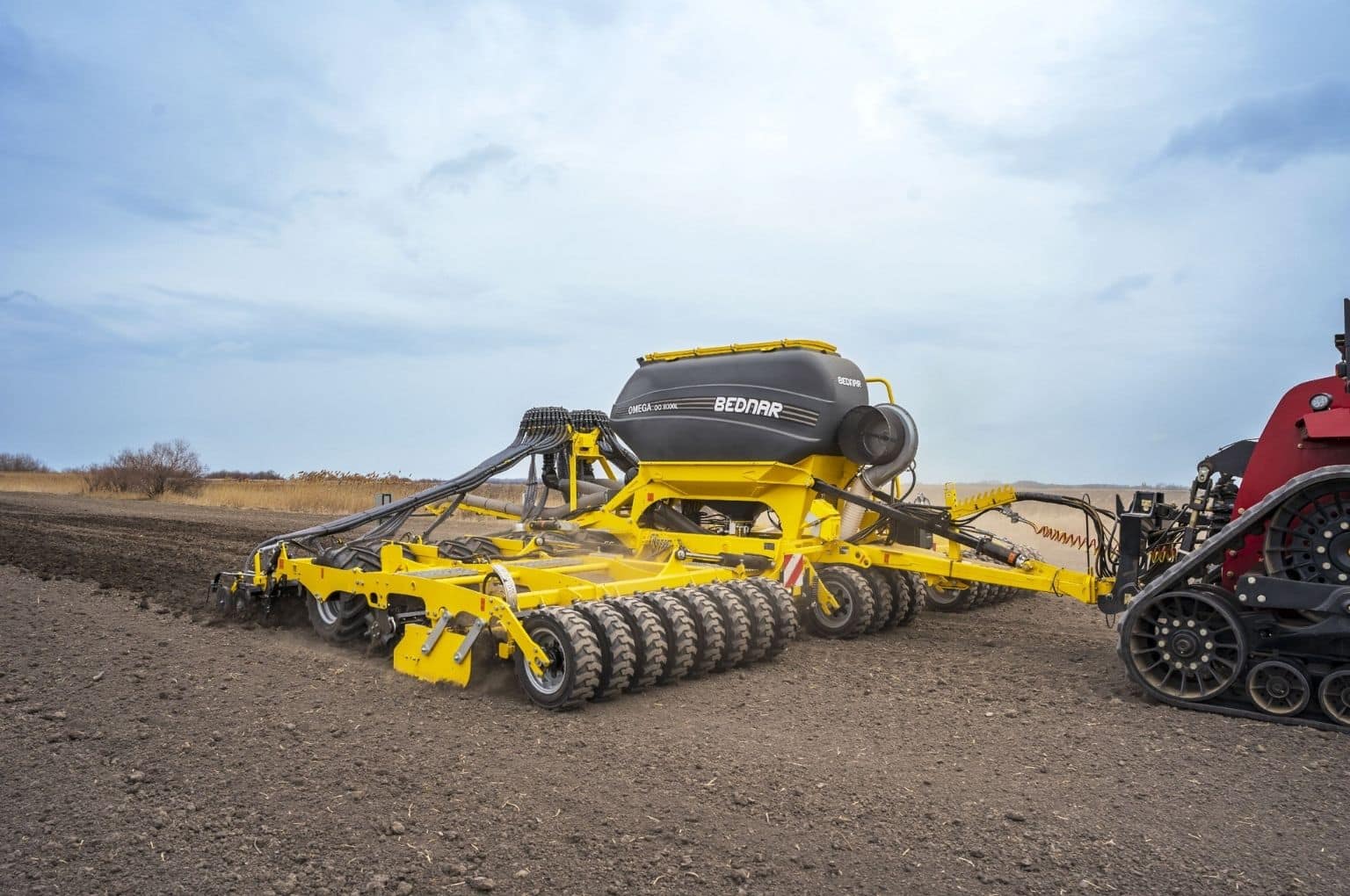 Bednar upgrades Omega seed drill - World Agritech