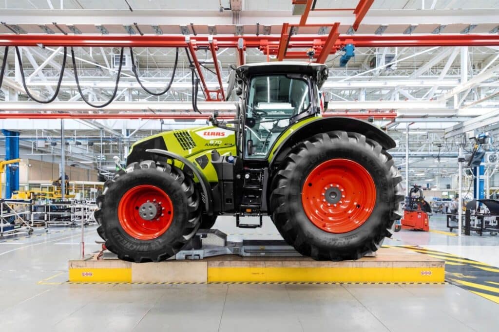 Claas is presenting its more than 10 production sites worldwide, with the slogan Many Places. One Passion