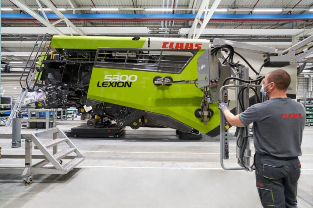 Claas assembly plant, Harsewinkel Germany