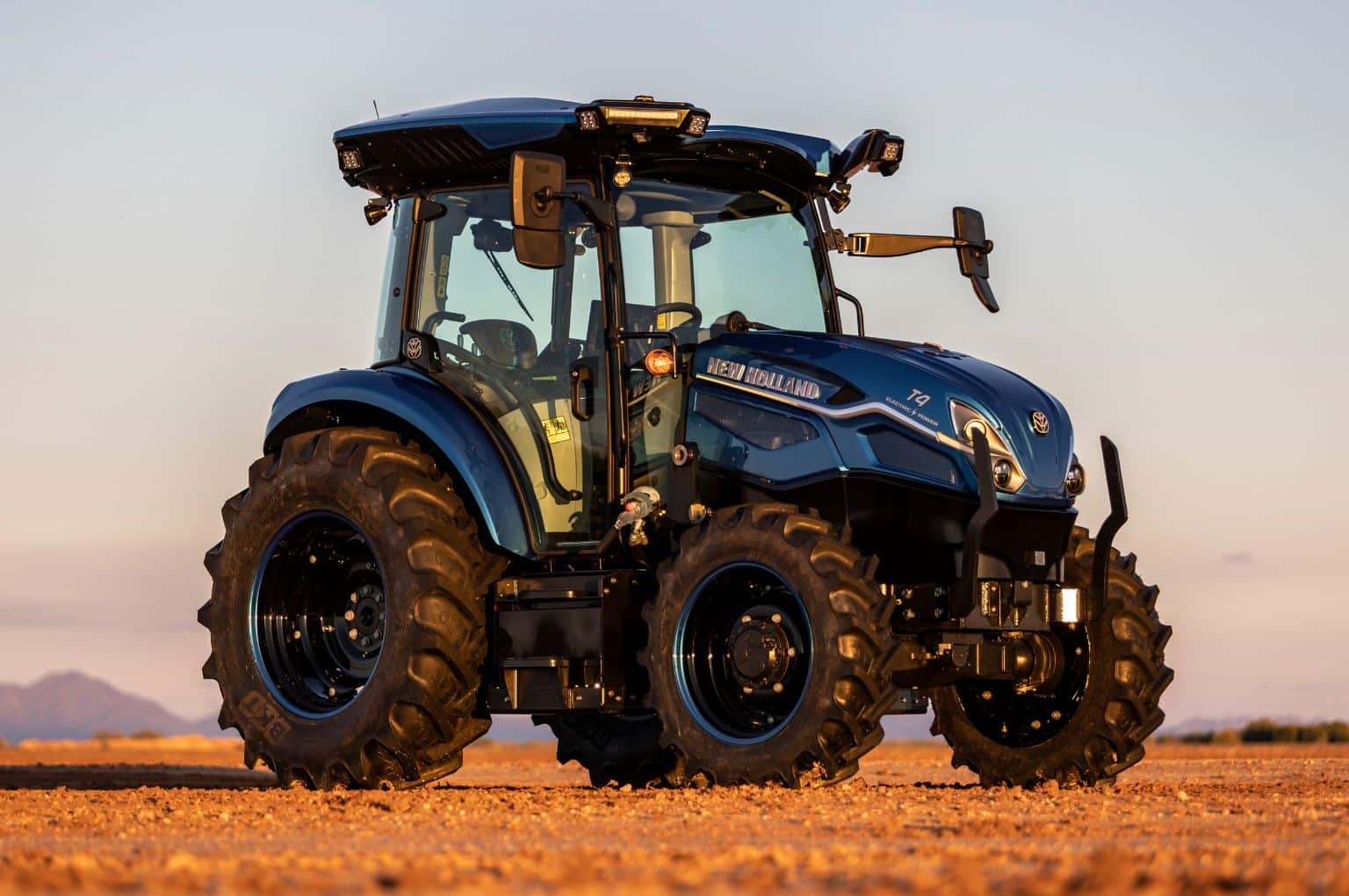 New Holland T4 Electric Tractor