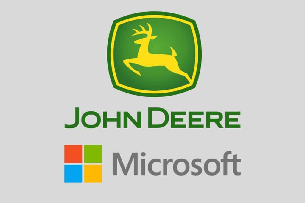 John Deere collaborates with Microsoft World Agritech