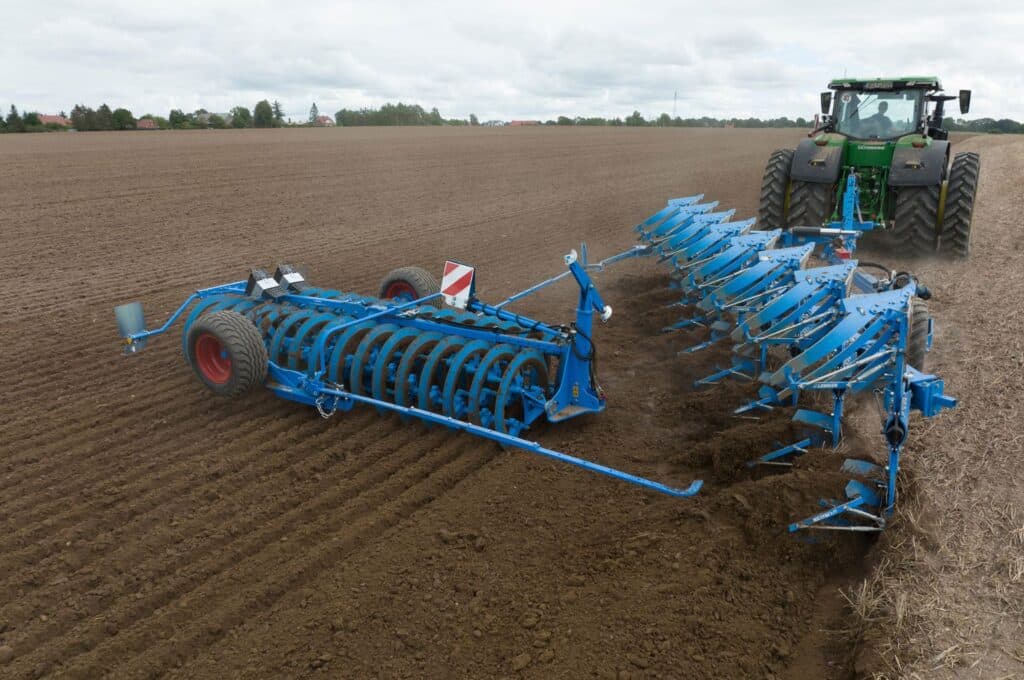 Lemken VarioPack carriage for large furrow presses