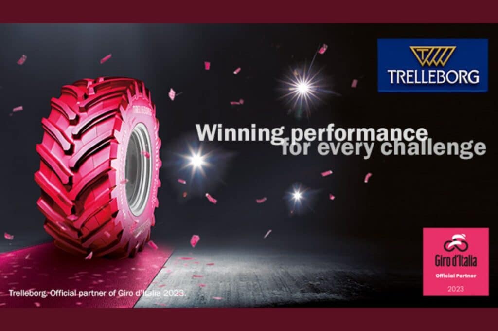 Trelleborg official partner Giro d'Italia 2023