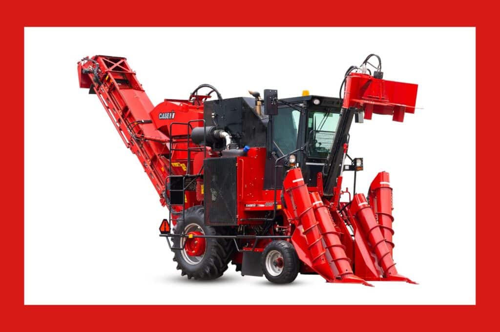 Case IH Austoft sugarcane harvester from Pune, India