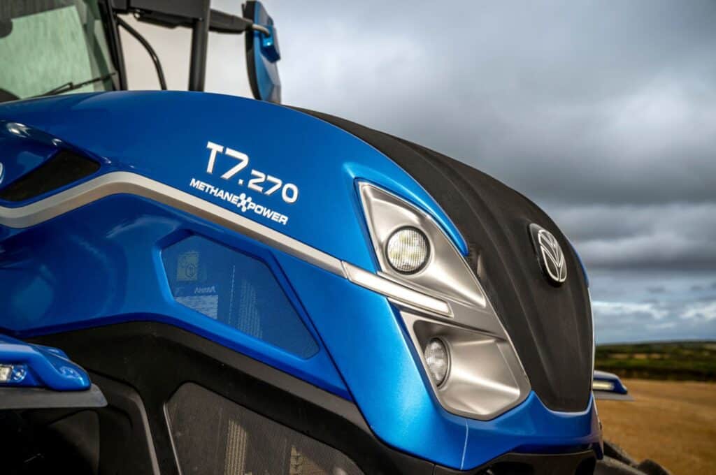 New Holland T7 LNG tractor