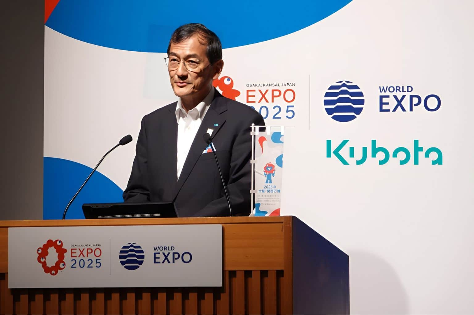 Kubota to sponsor Expo 2025, Osaka, Japan