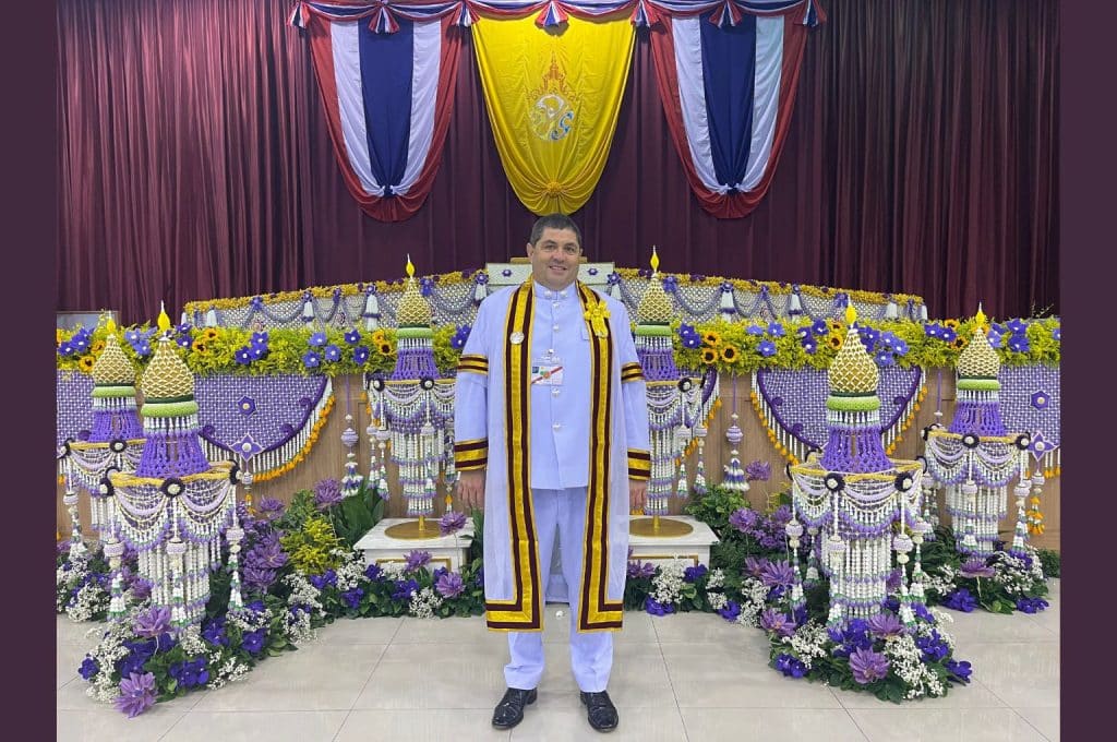 Bark Brinn honorary degree Thailand