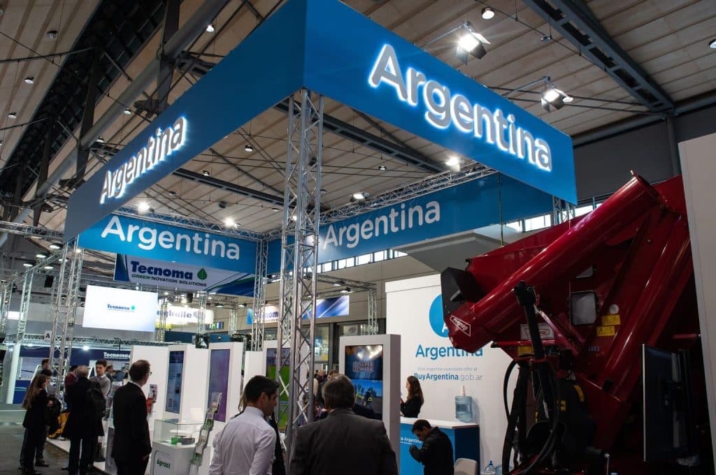 Argentina pavilion at Agritechnica