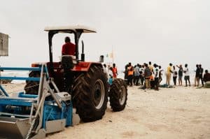 Case IH beach care Ivory Coast