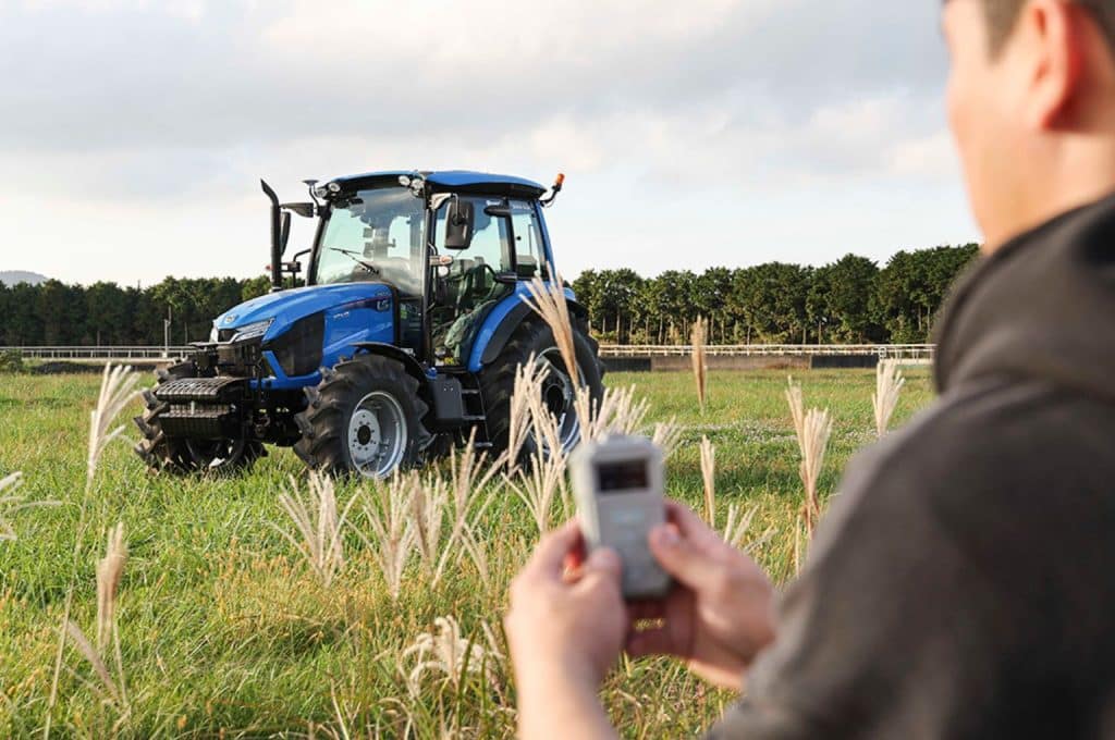 LS Mtron SmarTrek autonomous tractor