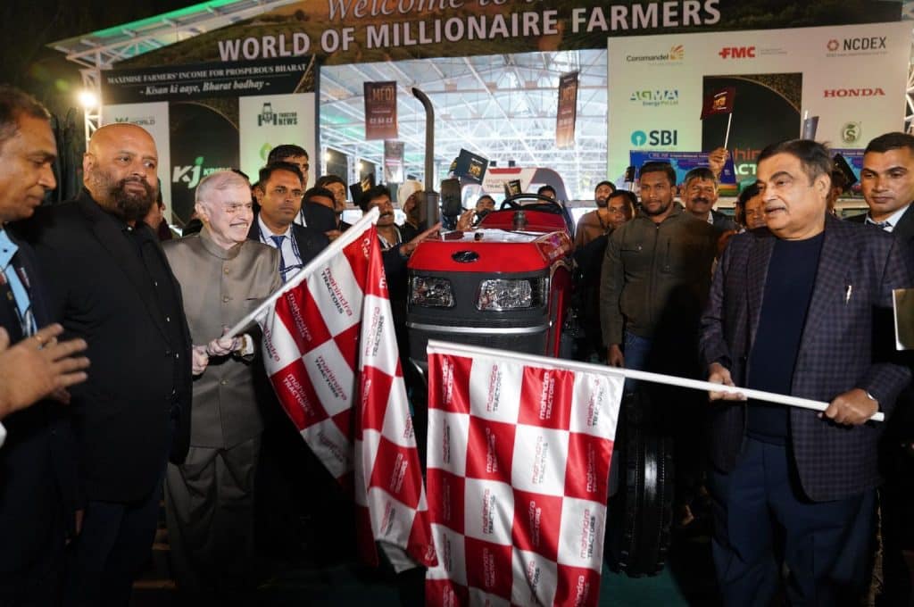 Mahindra Millionaire Farmer of India award