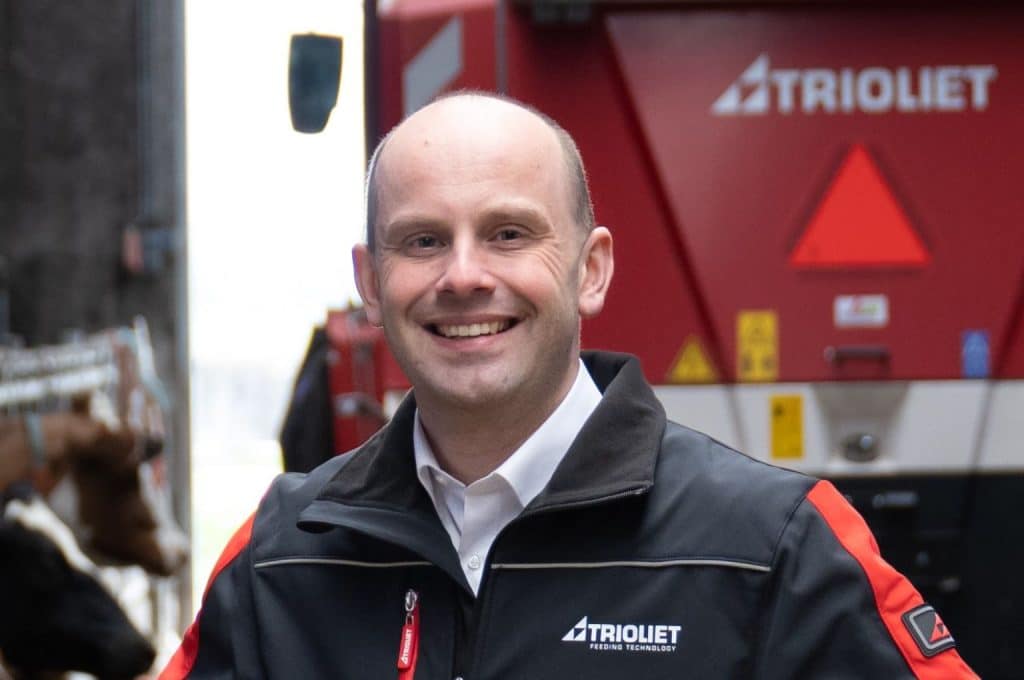 Jarno Reulink, sales director Trioliet