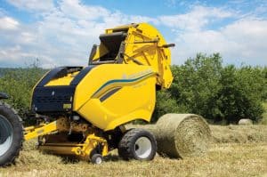New Holland Pro Belt round baler 50 years in the USA