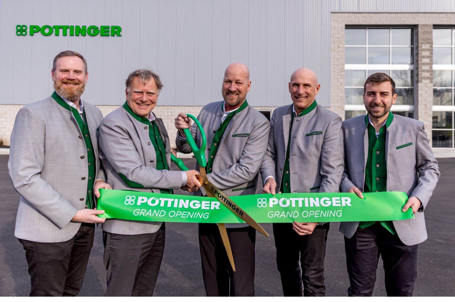 Pöttinger new facility opening in Valparaiso IN, USA