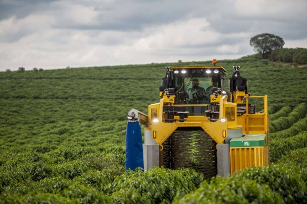 Oxbo 9240+ coffee harvester