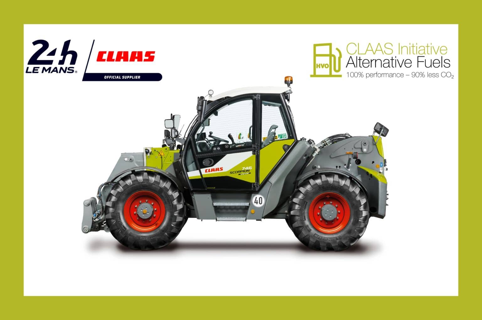 Claas supports "24 hours of Le Mans"