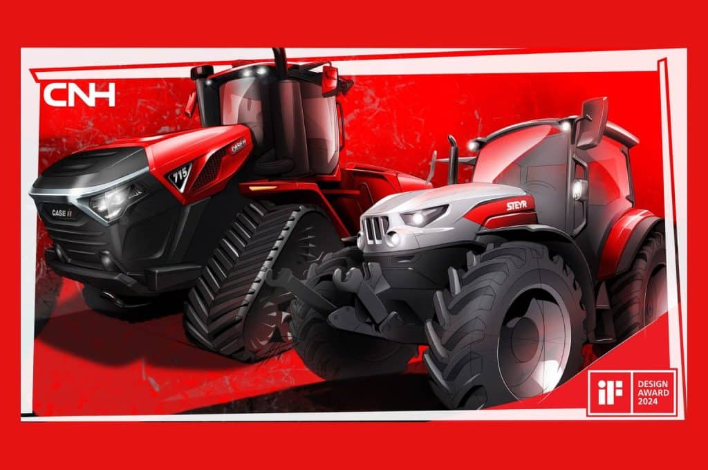 Case IH and Steyr win 2024 ifDesign awards
