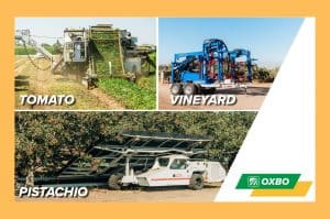 Oxbo harvesting machines