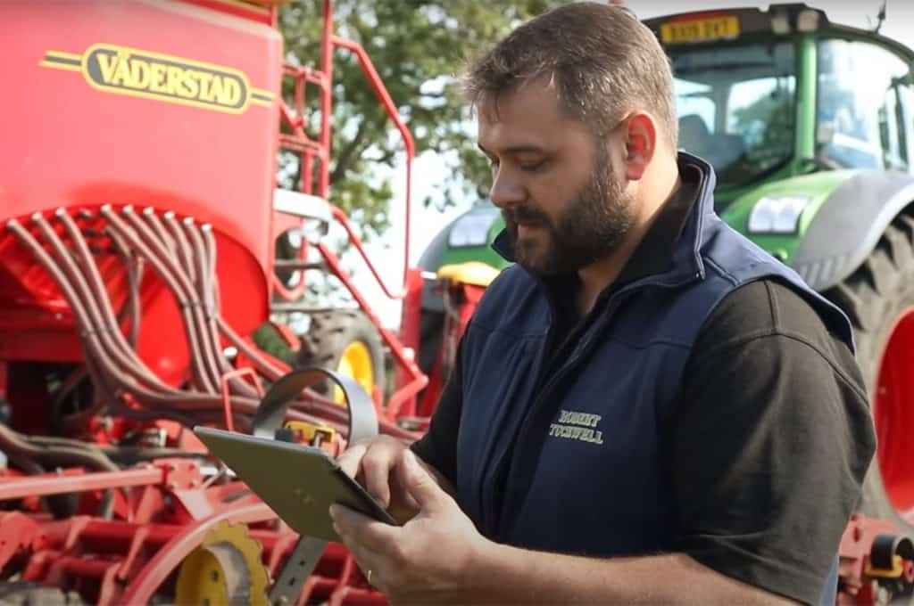 Väderstad seed rate cultivator