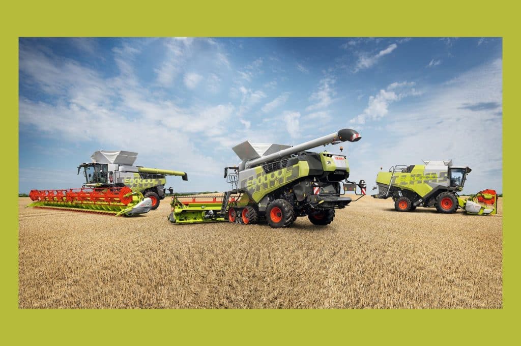 500,000 CLAAS combine harvesters