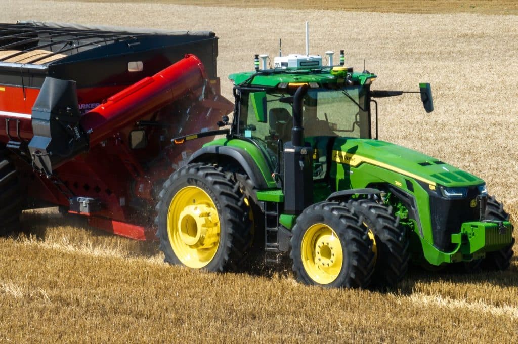 PTx OutRun autonomous grain cart solution