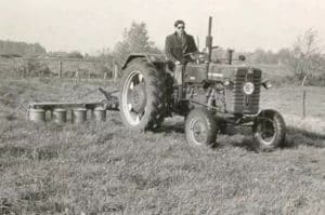 PZ drum mower in 1963