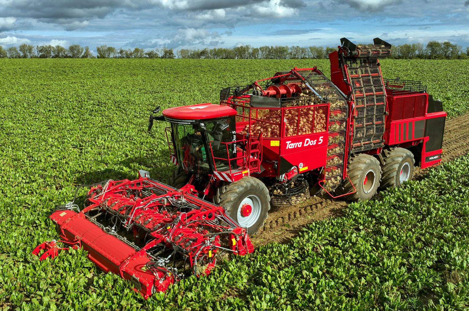 Holmer Terra Dos 5 sugar beet harvester