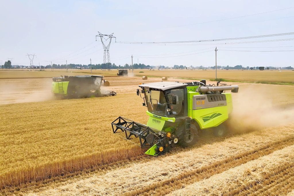 Zoomlion combine harvester