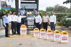 2.5 million tractors from Swaraj
