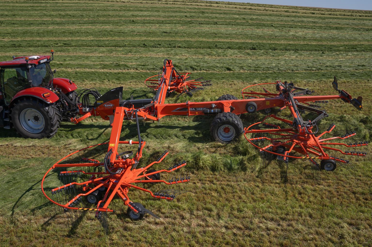 Kuhn GA 14231 quad-rotor rake