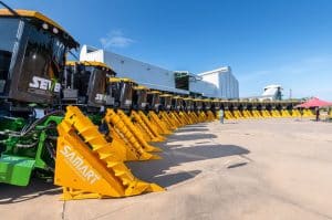 23 Samart Predator sugarcane harvester units were delivered to the Saharuang Co. sugar mill in Mudahan, Thailand