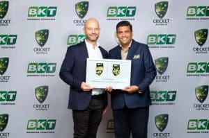 BKT into cricket Australia