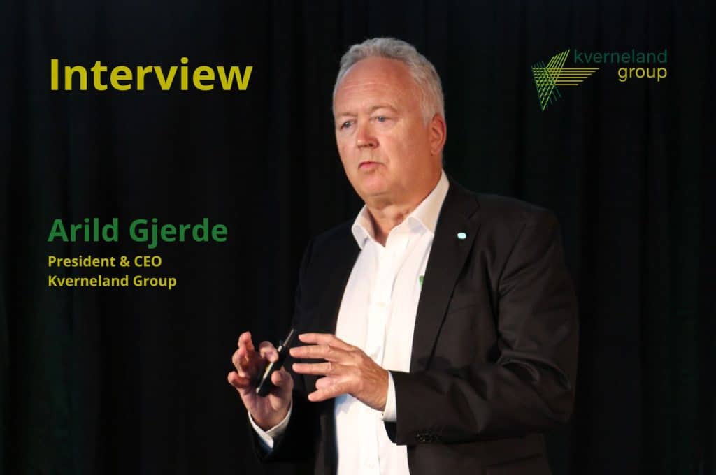 Arild Gjerde, President and CEO Kverneland Group