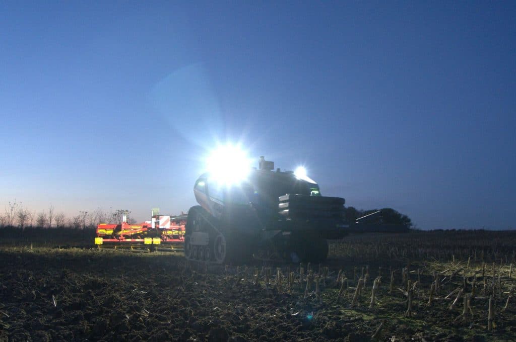 AgXeed AgBot T2-7 with Väderstad Carrier XL 625 cultivator