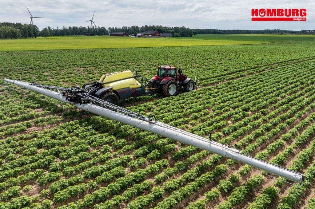 Homburg Belgium distributes Hardi sprayers