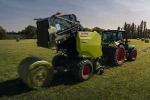 Claas Cerex round baler