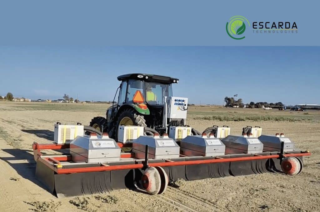 Esvarda AI-driven herbicide-free weed control