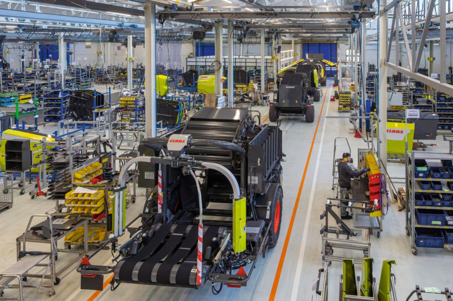 Claas baler assembly, Metz, France