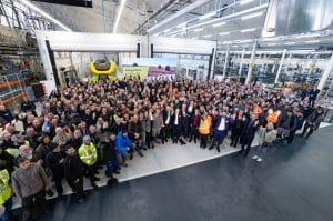 Claas personnel baler assembly, Metz, France