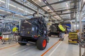 Claas baler assembly