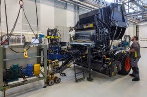 Claas baler assembly