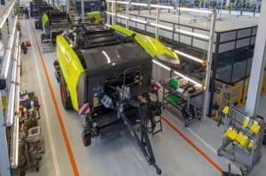 Claas baler assembly