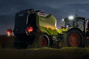 Claas Cerex round baler