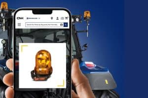 New Holland AI-powered visual parts search